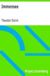 Immensee — Theodor Storm cover