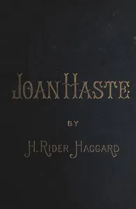 Joan Haste — H. Rider (Henry Rider) Haggard cover