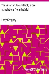 The Kiltartan Poetry Book; prose translations from the Irish — Lady Gregory cover