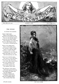 The Girl's Own Paper, Vol. VIII, No. 375, March 5, 1887 — Various cover