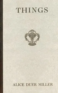 Things — Alice Duer Miller cover