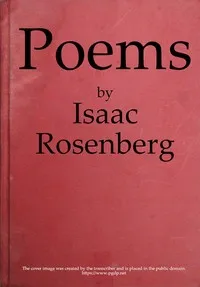 Poems by Isaac Rosenberg cover