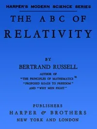 The A B C of Relativity — Bertrand Russell cover