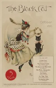 The Black Cat (Vol. I, No. 1, October 1895) cover