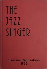 The Jazz Singer — Samson Raphaelson cover