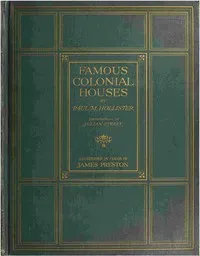 Famous Colonial Houses — Paul M. (Paul Merrick) Hollister cover