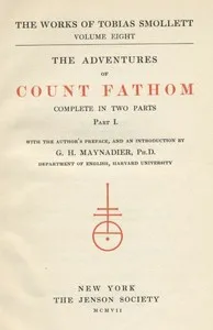 The Adventures of Ferdinand Count Fathom — Complete — T. (Tobias) Smollett cover