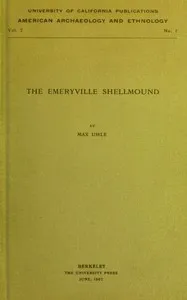 The Emeryville Shellmound cover