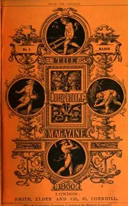 The Cornhill Magazine (Vol. I, No. 3, March 1860) cover