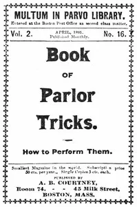 Book of parlor tricks: How to perform them — Anonymous cover