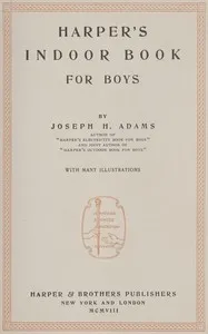 Harper's indoor book for boys cover