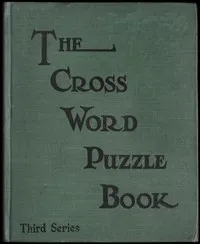The cross word puzzle book: Third series — Anonymous cover
