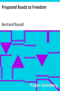Proposed Roads to Freedom — Bertrand Russell cover