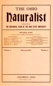 The Ohio naturalist, Vol. 1, No. 4, February 1901 — Ohio State University. Biological Club cover