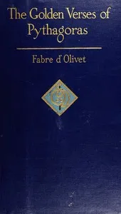 The golden verses of Pythagoras cover