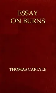 Essay on Burns — Thomas Carlyle cover