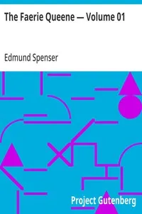 The Faerie Queene — Volume 01 — Edmund Spenser cover