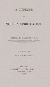 A defence of modern spiritualism cover