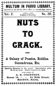 Nuts to crack: A galaxy of puzzles, riddles, conundrums, etc. — Anonymous cover