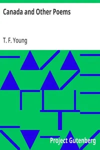 Canada and Other Poems cover