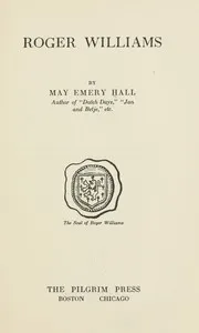 Roger Williams — May Emery Hall cover