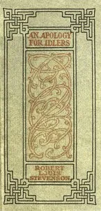 An apology for idlers, and other essays — Robert Louis Stevenson cover