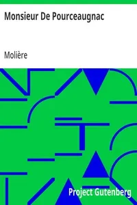 Monsieur De Pourceaugnac — Molière cover