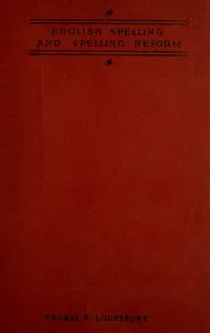 English spelling and spelling reform cover