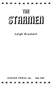 The starmen — Leigh Brackett cover