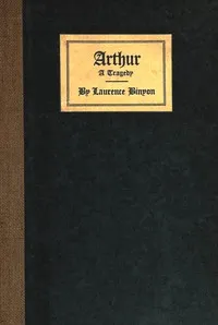 Arthur : $b A tragedy cover