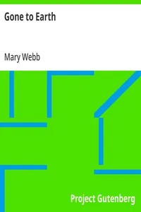 Gone to Earth — Mary Webb cover