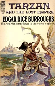 Tarzan and the lost empire — Edgar Rice Burroughs cover