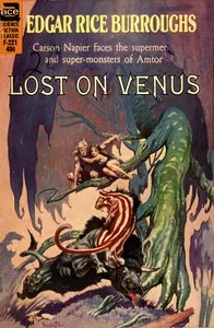 Lost on Venus — Edgar Rice Burroughs cover