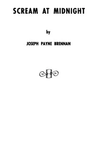 Scream at midnight — Joseph Payne Brennan cover