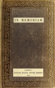In memoriam — Alfred Tennyson, Baron Tennyson cover