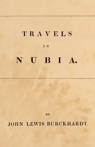 Travels in Nubia — John Lewis Burckhardt cover