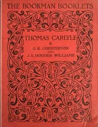 Thomas Carlyle — G. K. (Gilbert Keith) Chesterton cover