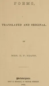 Poems, translated and original cover