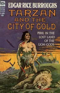 Tarzan and the city of gold — Edgar Rice Burroughs cover