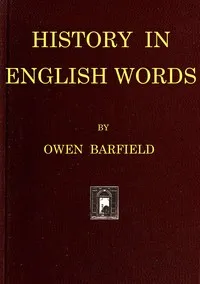History in English words — Owen Barfield cover