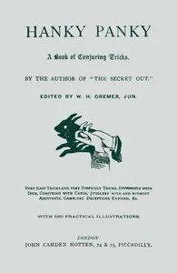 Hanky Panky : $b A book of conjuring tricks — Wiljalba Frikell cover