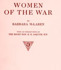 Women of the war — Barbara McLaren cover