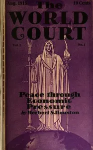The World Court (Vol. I, No. 1, Aug. 1915) cover