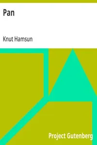 Pan — Knut Hamsun cover