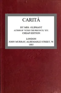 Carità cover