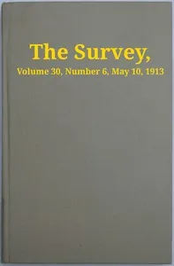 The Survey, Volume 30, Number 6, May 10, 1913 cover