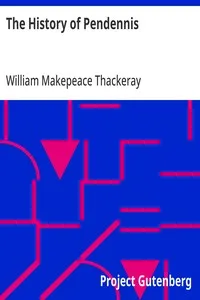 The History of Pendennis — William Makepeace Thackeray cover
