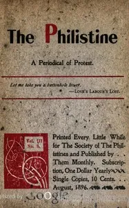 The Philistine: a periodical of protest (Vol. III, No. 3, August 1896) — Various cover