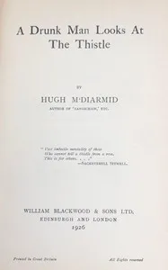 A drunk man looks at the thistle — Hugh MacDiarmid cover