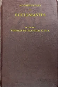 A commentary on Ecclesiastes cover
